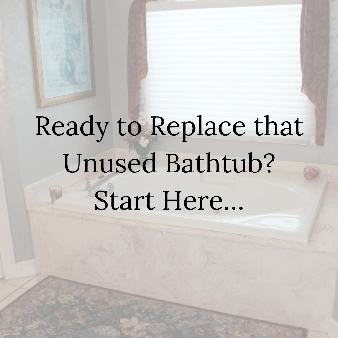 how to replace unusued bathtub who to hire