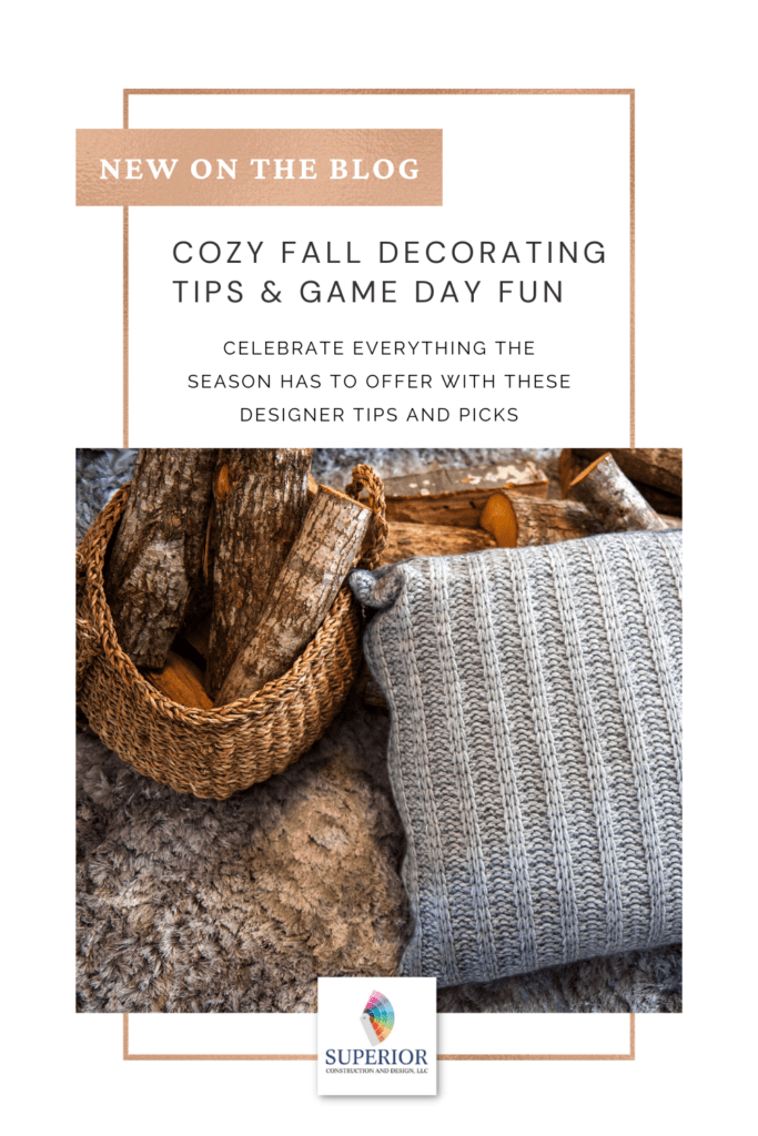 Cozy Fall Decorating Tips and Game Day Fun