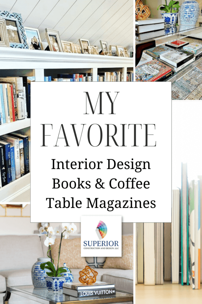 My Favorite Interior Design Books & Coffee Table Magazines