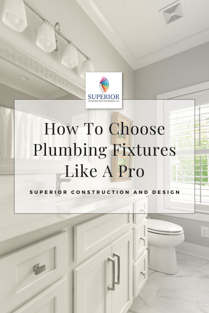 How To Choose Plumbing Fixtures Like A Pro White Bathroom with Silver Mirror and Lighting Fixtures with Brushed Nickel Hardware and Plumbing superior construction and design elizabeth scruggs wilson county GC